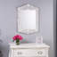 Ren Botanic Bone Inlay Traditional Distressed Accent Mirror-1696650711