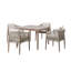Aniv 4 - Person Patio Dining Set with Square Table