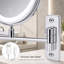 Miroir de maquillage mural lumineux et rechargeable