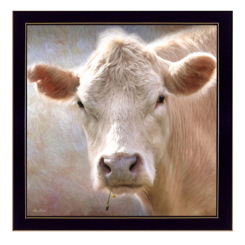 «Up Close on the Farm», art mural encadré pour le salon, reproduction murale encadrée par Lori Deiter