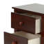 Table de chevet 2 tiroirs Mox