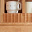 Porte-gobelets de table de cuisine en bois massif de qualité supérieure en bois massif de qualité supérieure North American A Grade Cherry