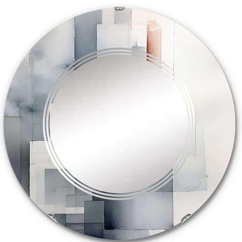 Miroir mural Zhejno, 24 po x 24 po