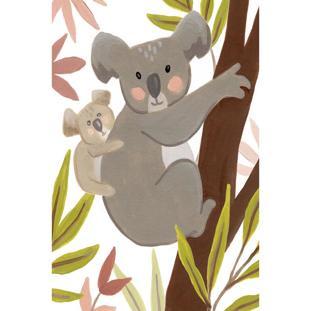 Leinwandbild Koala-Ty Time III von June Erica Vess