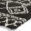 Scandi Berber area rug Machine Woven Rectangle White