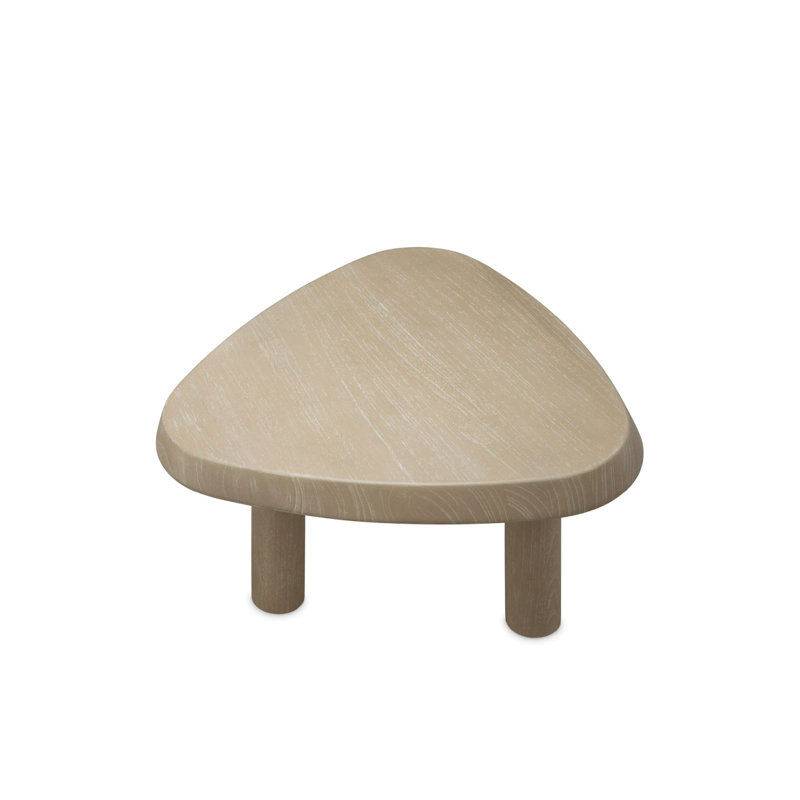 Briel Solid Wood Coffee Table, Brown, 13.78" H x 29" L x 23" W