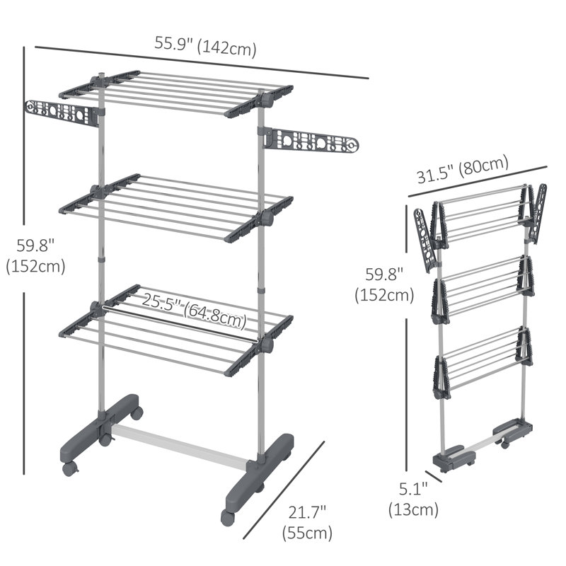 Foldable Standard Drying Rack