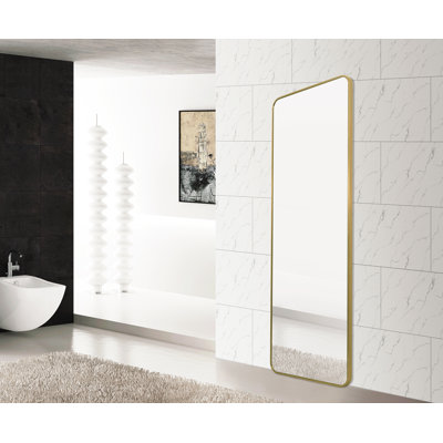 Kallas Metal Flat Wall Mirror