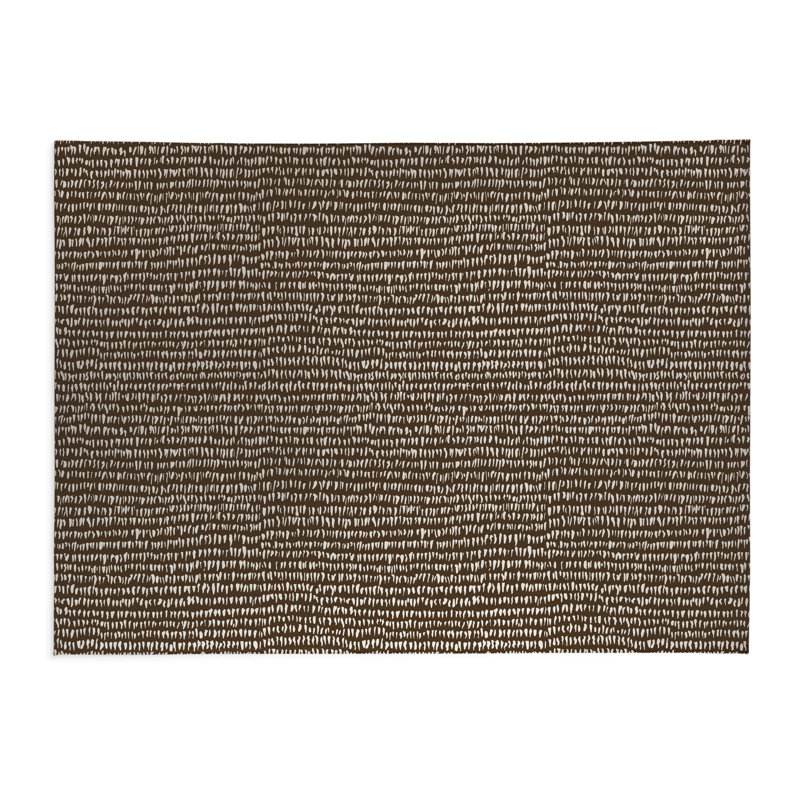 Tapis de cuisine Crops, Brun moka, Rectangle 5 pi x 7 pi