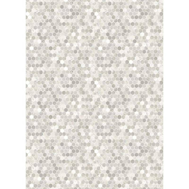 Tapis gris / blanc à motif de rotogravure Schuykill