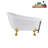 53.1'' x 25.6'' Soaking Acrylic Bathtub-72770160-76275071