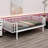 Durable Steel Slat Support Daybed with Sturdy Metal Frame-129514475