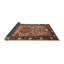 Tapis traditionnel rouge / beige-1852192666