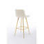 Deux tabourets de bar, tabouret de comptoir de cuisine moderne avec pieds en métal, tabouret de bar moderne pour la maison-1878677598