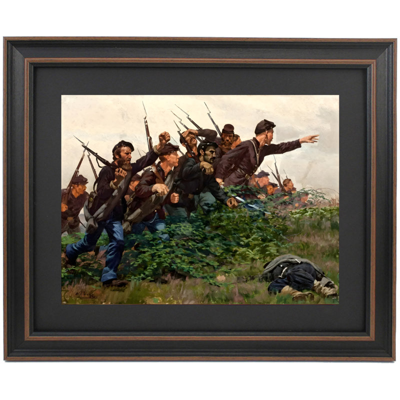 Cadres de l'Union encadrés par William T. Trego, H 18 po x l 24 po