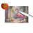 Flamingo Glass Cutting Board Large