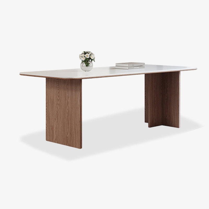 Solid Wood Base Dining Table, 31.5" W x 62.99" L