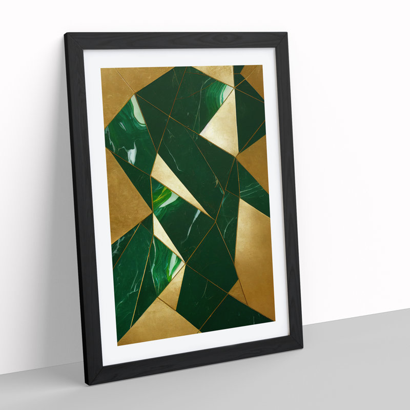 Sensational Art - Single Picture Frame Print, 46cm H x 34cm W x 2cm D, Black