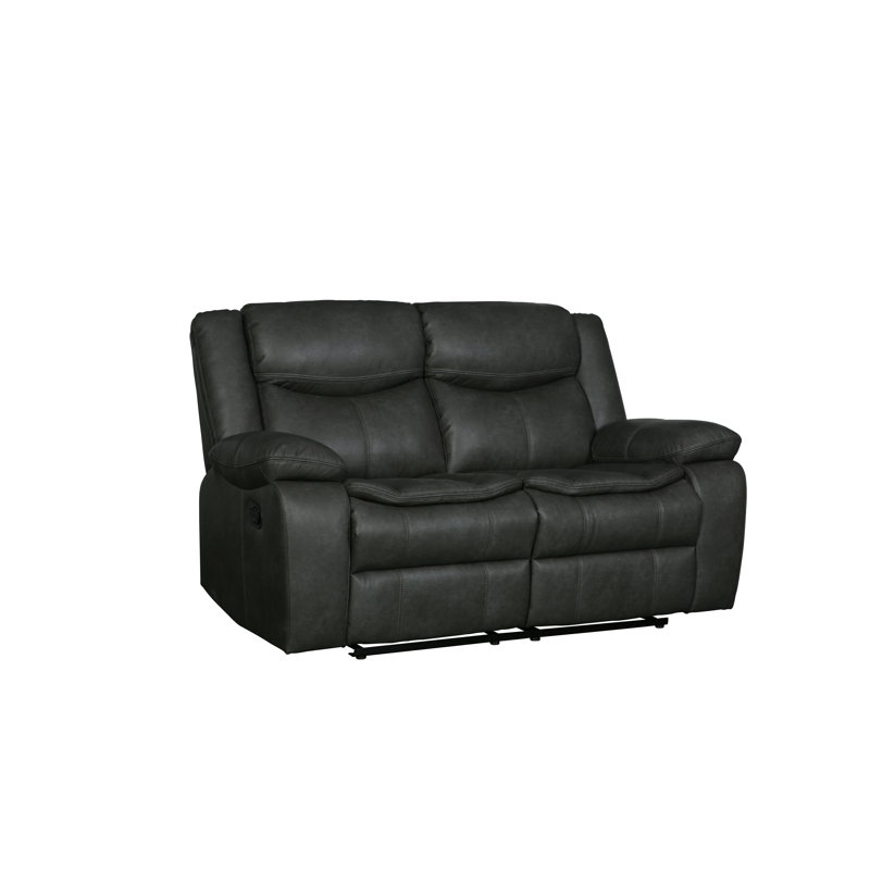 Causeuse inclinable en cuir Global United Transitional