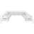 Lysandros 150'' Wide Aluminum Patio Sectional with Cushions-61209833-61209836