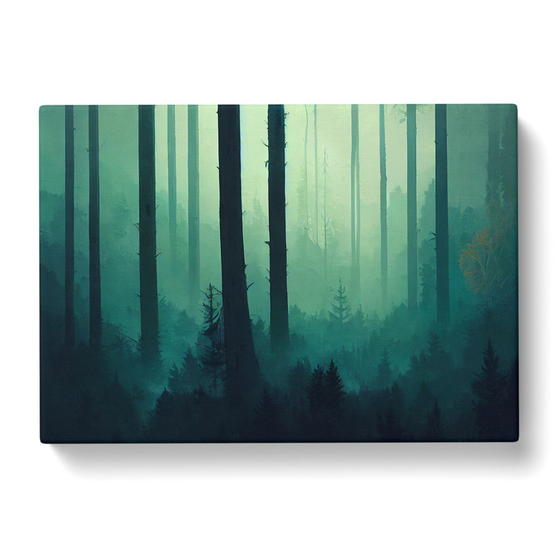 Mysterious Forest - Wrapped Canvas, 50cm H x 76cm W x 3cm D