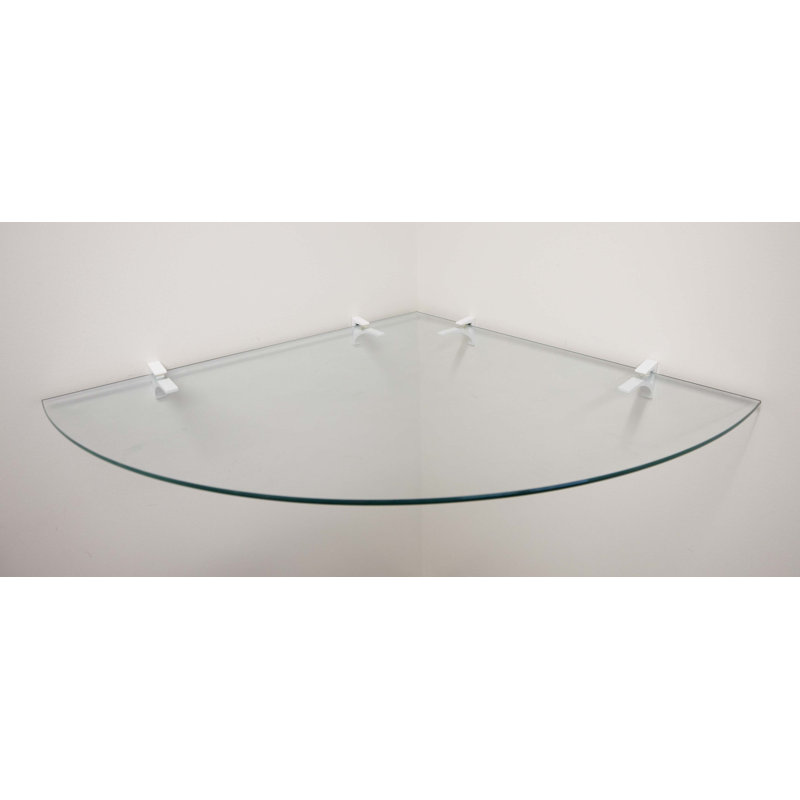Tablette en verre, Blanc