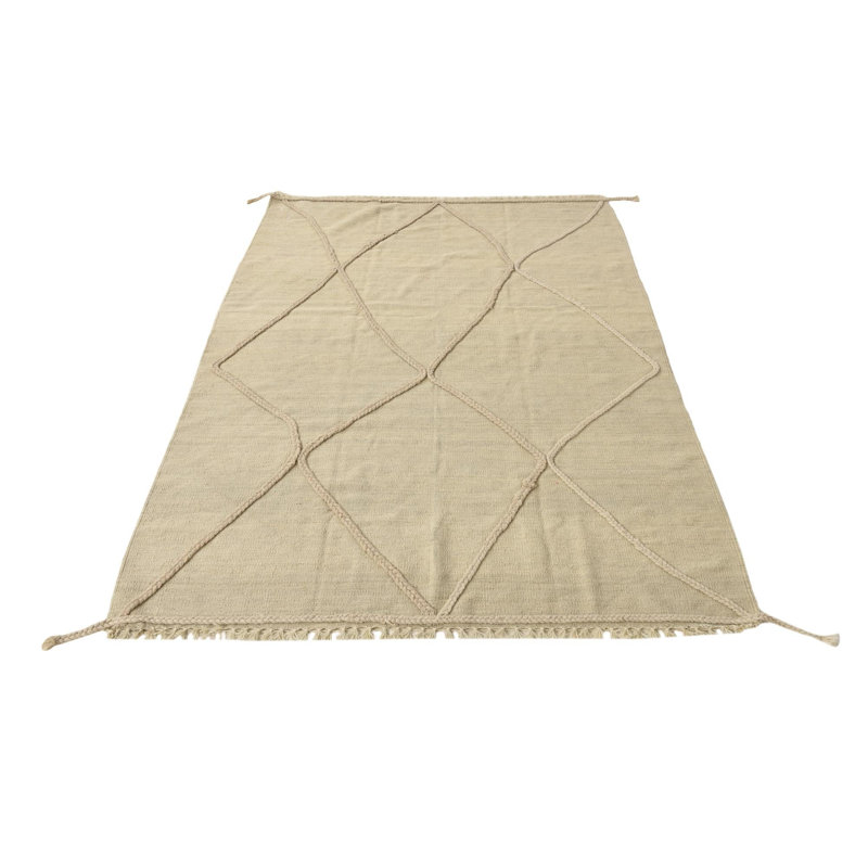 Tapis ivoire 4 x 6 pépins
