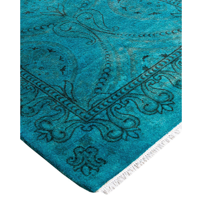 Overyed One-of-a-Kind Rectangle 2'7" X 4'5" Hand Knotted Area Rug