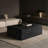 Coffee Table – Black Marble Texture MDF – 39.3"x21.7"x11.8" – Luxurious Design