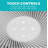 BAP Series BLACK+DECKER Tabletop Air Purifier - 3-Stage Filtration System, White