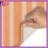 Orange Vertical Stripes Bath Mat-1753320954