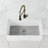 Edison 19" H 1-handle Pull-Down 2-Function Sprayer Kitchen Faucet-28294597-50198507