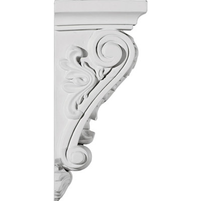 Endurathane Damon Corbel, 5 1/4"W x 5 3/8"D x 12 1/4"H, Factory Primed