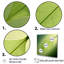 «Lime Lightness Leafy Minimalisme I - Feuilles», impressions sur toile-523928610-523928601