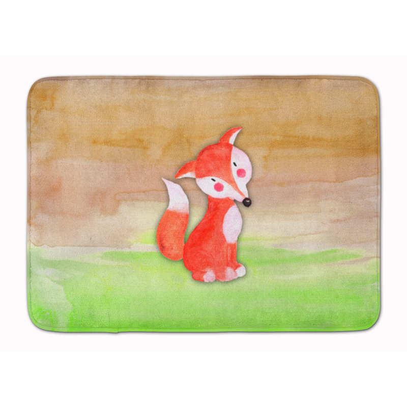 Tapis de sol aquarelle Foxe