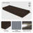 1'' H Customizable Bench Cushion For Indoor/Outdoor Furniture/Chair/Window Seat, Premium 75D High-Resilience Foam-220062556-220062568