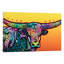 « the longhorn », impression sur toile-18775472-74285539