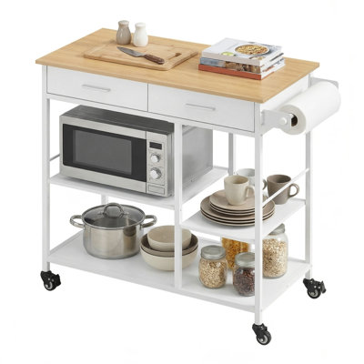 Rolling Kitchen Cart, Kitchen Island On Wheels