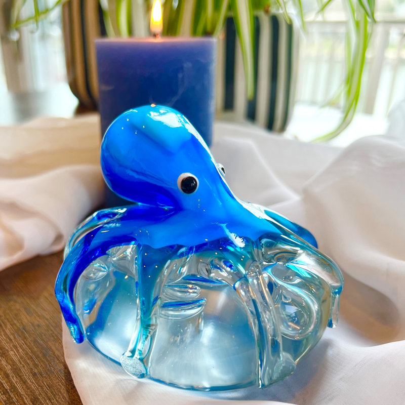 Torquoise Octopus Papeweight