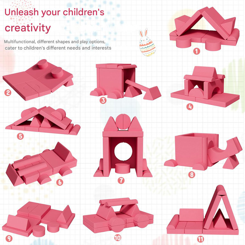 Children's Sofa / Sectional, Pink