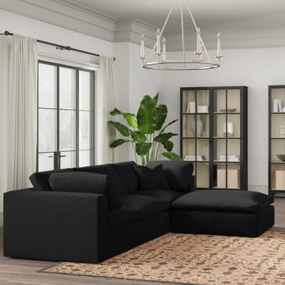 Burrows Upholstered L-Shaped Sectional Reversible