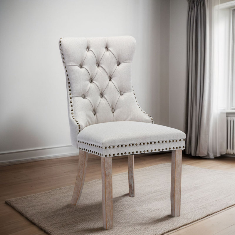 Gigee Dining Chair, Beige, Natural