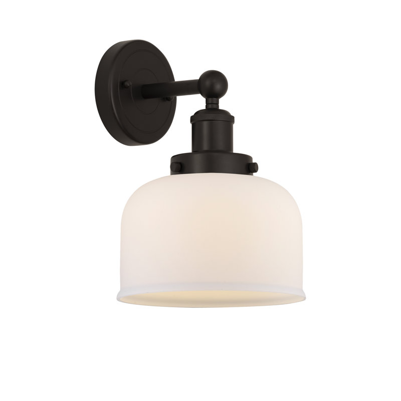 Cetronia Armed Sconce, Matte White, Oil Rubbed Bronze