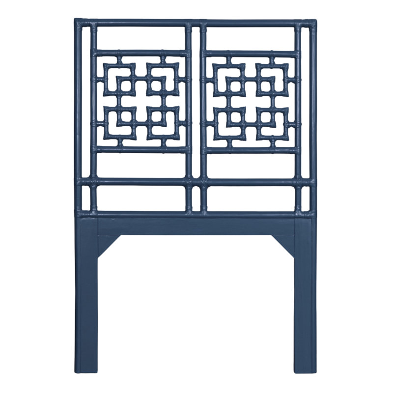 Palm Springs Headboard, Navy Blue, Twin