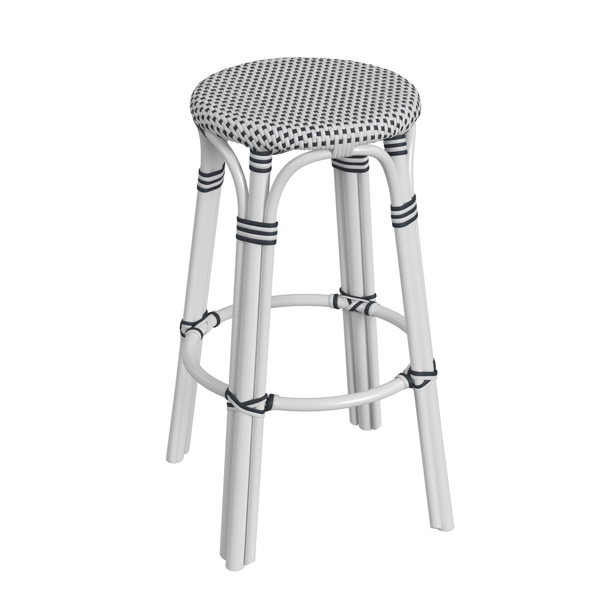 Birch Lane Alastair Rattan Bar Stool - Thumbnail 5