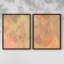Peach Bliss III - reproduction encadrée de qualité supérieure - prête à être accrochée - aucun clou requis - aucun clou requis-1396380179-1396380181