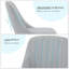 Ensemble de chaises de salle à manger rembourrées modernes de 2/4, support de dossier ergonomique et capacité de poids de 300 lb avec pieds en chêne-2009522491-2009522488