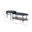 Ensemble de tables basses gigognes 2 pièces Silas