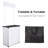 Freestanding Popup Promotional Counter Table Booth Portable Demo Display Banner Stand Tradeshow Countertop Aluminum Frame