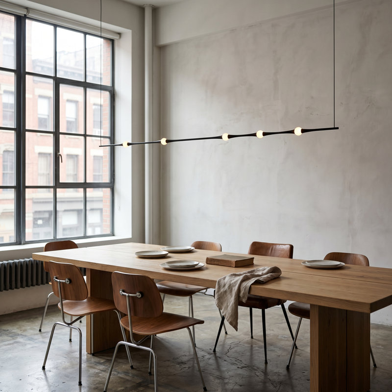 Luminaire suspendu horizontal Dew 5